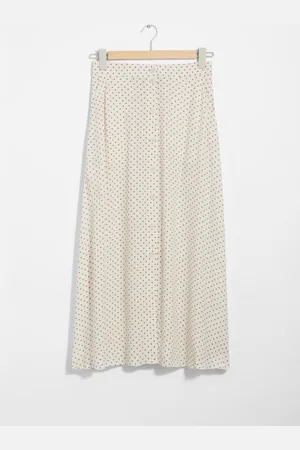 & OTHER STORIES Buttoned A-Line Midi Skirt - , 32