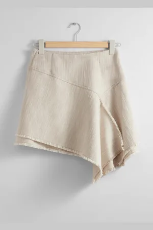 & OTHER STORIES Layered Asymmetric Mini Skirt - , 32