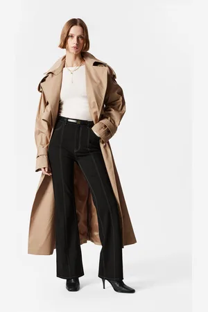 & OTHER STORIES Flared Topstitched Trousers - , 34