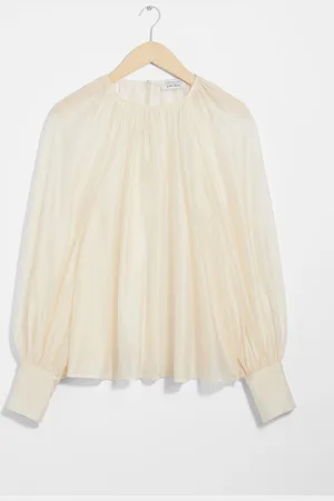 & OTHER STORIES Sheer Blouse - , S