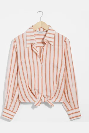 & OTHER STORIES Tie-Front Shirt - , 34