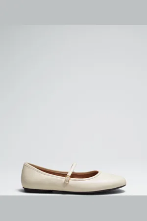 & OTHER STORIES Mary Jane Leather Ballerina Flats - , 40