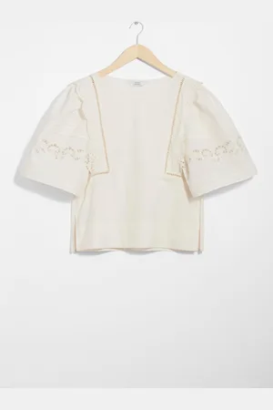 & OTHER STORIES Scalloped Blouse - , XS