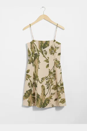 & OTHER STORIES Strappy Linen Mini Dress - , 32