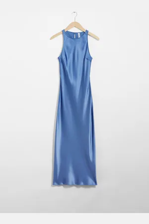 & OTHER STORIES Slim Satin Midi Dress - , 32