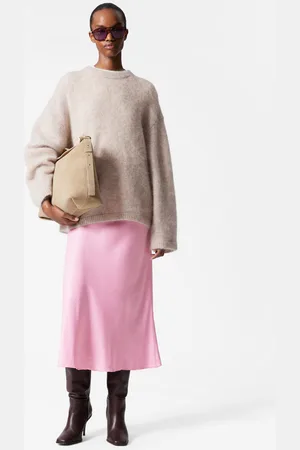 & OTHER STORIES Satin Midi Skirt - , 32