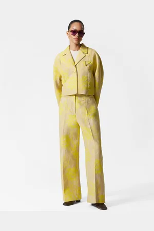 & OTHER STORIES Jacquard Press-Crease Trousers - , 32