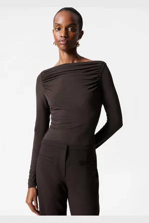 & OTHER STORIES Draped Boatneck Top - , S