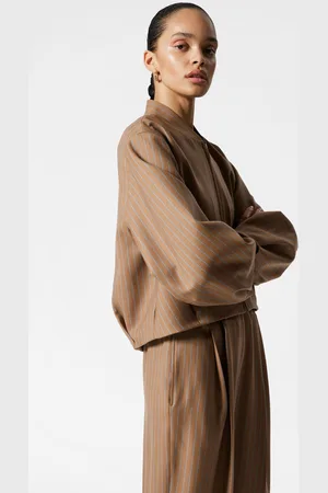 & OTHER STORIES Cropped Wool Jacket - , XS