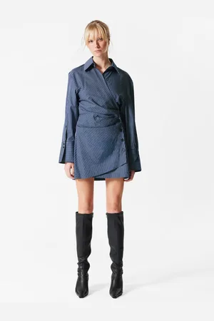 & OTHER STORIES Wrap Shirt Mini Dress - , XS