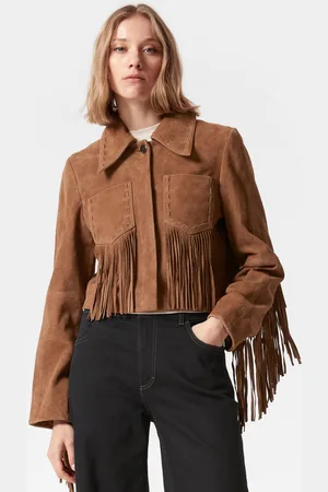 & OTHER STORIES Fringe Suede Jacket - , 32