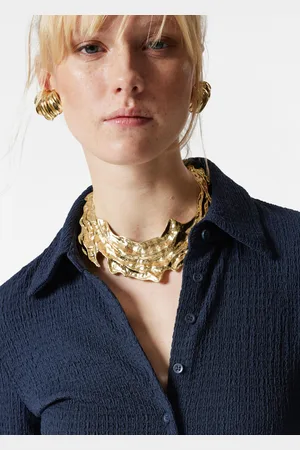 & OTHER STORIES Curved Shell Earrings - , ONESIZE