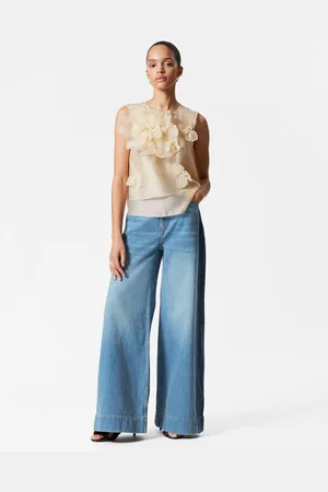 & OTHER STORIES Floral-Appliqué Top - , 32