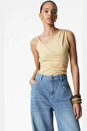& OTHER STORIES Draped Asymmetric Tank Top - , S