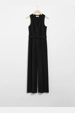 & OTHER STORIES Buttoned Sleeveless Jumpsuit - , 32