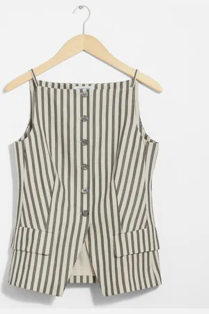 & OTHER STORIES Tailored Strappy Waistcoat - , 40