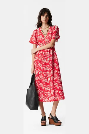 & OTHER STORIES Flutter-Sleeve Midi Dress - , 32