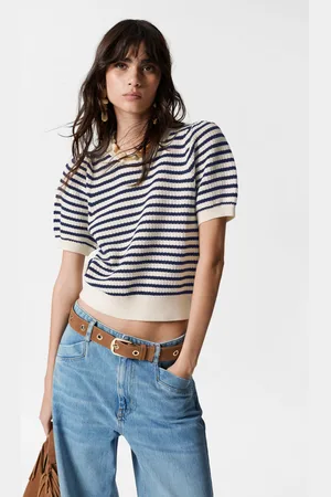 & OTHER STORIES Scalloped Knit Top - , XS