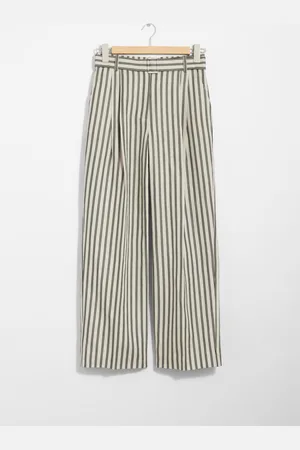 & OTHER STORIES Striped Tailored Trousers - , 32