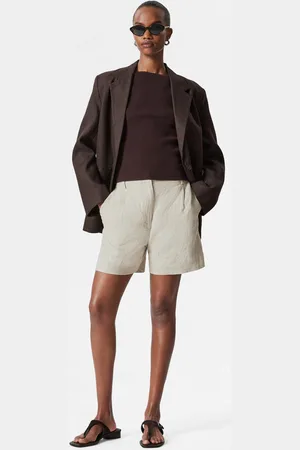 & OTHER STORIES Tailored Linen Shorts - , 32
