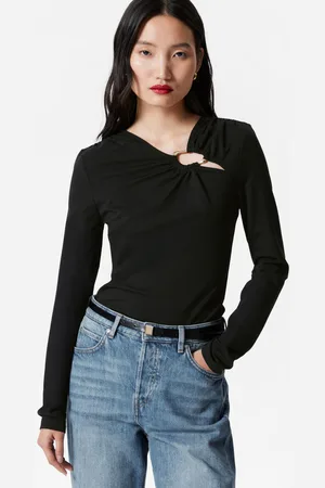 & OTHER STORIES Ruched Buckle-Detail Top - , XS