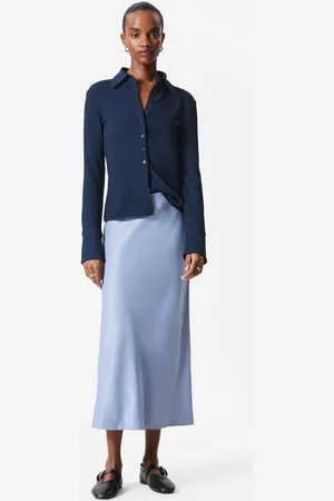 & OTHER STORIES Satin Midi Skirt - , 32