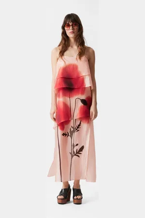& OTHER STORIES Floral-Appliqué Maxi Dress - , 32