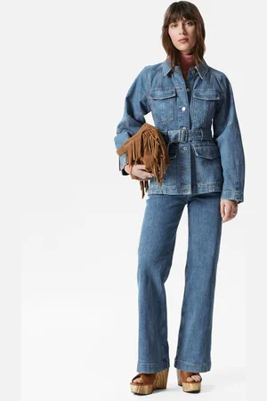 & OTHER STORIES Belted Denim Jacket - , 34