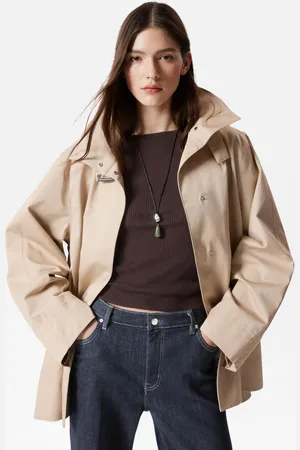 & OTHER STORIES A-line Funnel-Neck Jacket - , XS