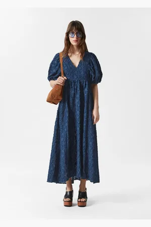 & OTHER STORIES Puff-Sleeve Maxi Dress - , 32