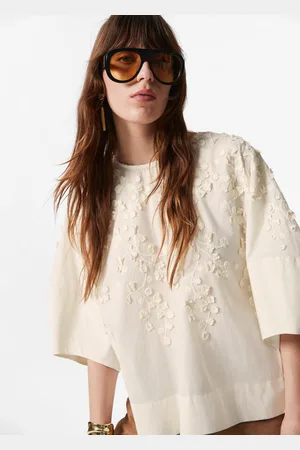 & OTHER STORIES Embroidered Blouse - , XS