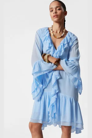 & OTHER STORIES Flounced Mini Dress - , XS