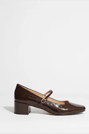 & OTHER STORIES Mary-Jane Leather Pumps - , 41