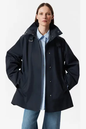 & OTHER STORIES A-line Funnel-Neck Jacket - , XS