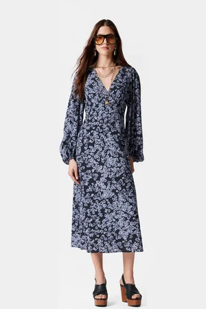 & OTHER STORIES V-Neck Midi Dress - , 32