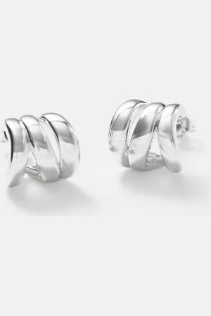 & OTHER STORIES Layered-Wire Stud Earrings - , ONESIZE
