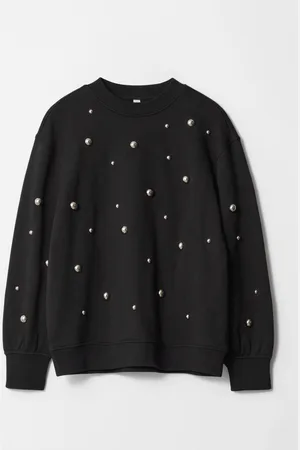 & OTHER STORIES Studded Cotton Sweatshirt - , XS