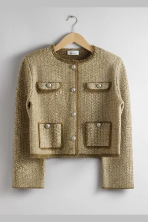 & OTHER STORIES Buttoned Tweed Jacket - , S