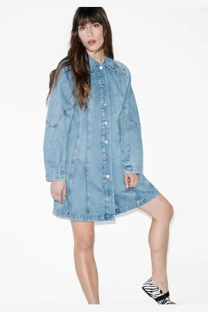 & OTHER STORIES Denim Shirt Mini Dress - , 34