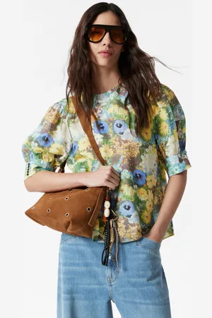 & OTHER STORIES Embroidered Lace Blouse - , XS