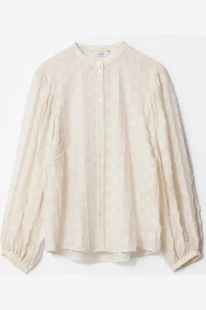 & OTHER STORIES Textured Voluminous Sleeve Blouse - , XS
