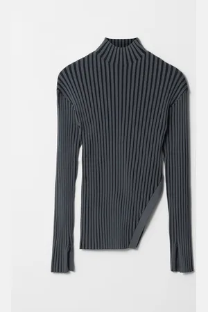 & OTHER STORIES Asymmetric Rib-Knit Top - , XS