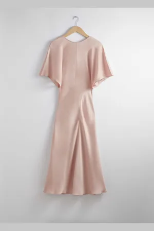 & OTHER STORIES Satin Midi Dress - , XS