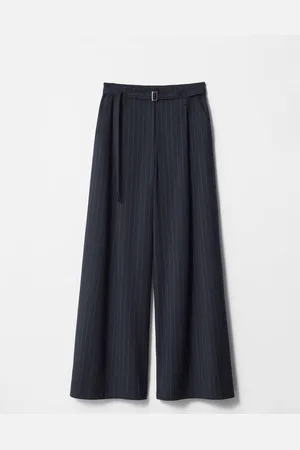 & OTHER STORIES Belted Wool-Blend Trousers - , 40