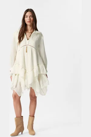 & OTHER STORIES Ruffle Ramie Mini Dress - , XS