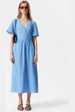 & OTHER STORIES V-Neck Midi Dress - , 32