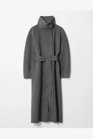 & OTHER STORIES Funnel-Collar Wool Coat - , XS