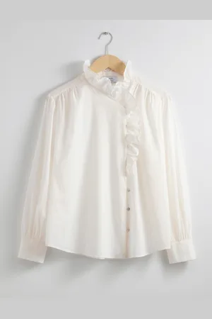 & OTHER STORIES Frilled Blouse - , XS