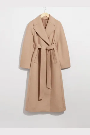 & OTHER STORIES Belted Wool Coat - , XS
