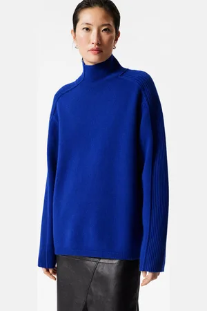 & OTHER STORIES Panelled Wool Turtleneck Jumper - , XS